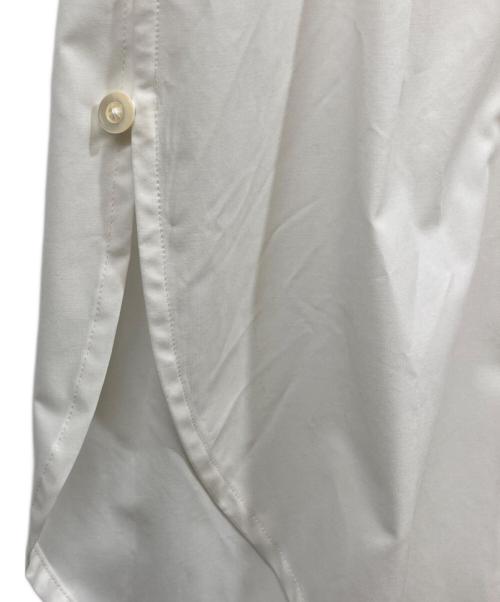 Ujoh（ウジョー）Ujoh (ウジョー) オープンカラースリットシャツ ホワイト サイズ:Mの古着・服飾アイテム