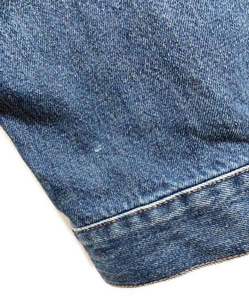 BALENCIAGA（バレンシアガ）BALENCIAGA (バレンシアガ) バックロゴデニムジャケット インディゴ サイズ:48の古着・服飾アイテム