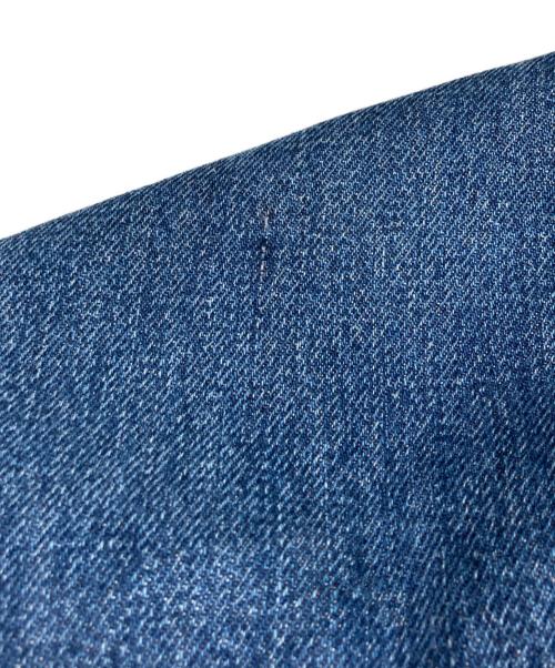 BALENCIAGA（バレンシアガ）BALENCIAGA (バレンシアガ) バックロゴデニムジャケット インディゴ サイズ:48の古着・服飾アイテム