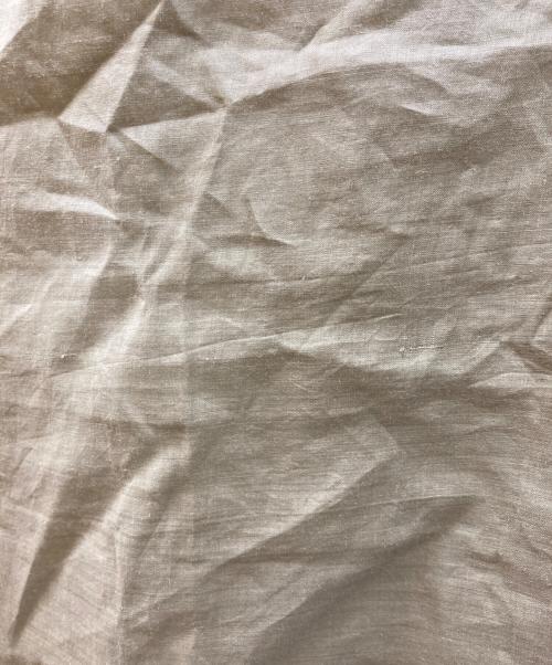 ISSEY MIYAKE（イッセイミヤケ）ISSEY MIYAKE (イッセイミヤケ) リネンシャツワンピース 黄緑 サイズ:9の古着・服飾アイテム