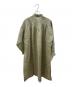 ISSEY MIYAKE (イッセイミヤケ) リネンシャツワンピース 黄緑 サイズ:9：10000円