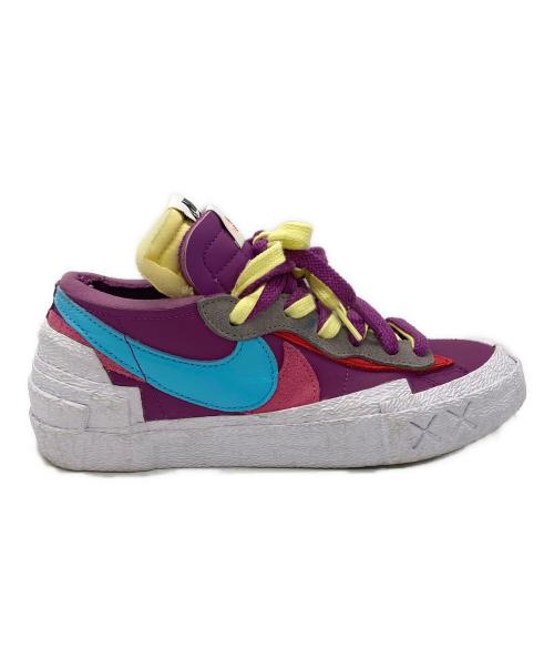 NIKE（ナイキ）NIKE (ナイキ) KAWS (カウズ) sacai (サカイ) BLAZER LOW パープル サイズ:23.5㎝の古着・服飾アイテム