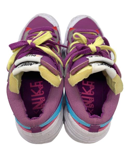 NIKE（ナイキ）NIKE (ナイキ) KAWS (カウズ) sacai (サカイ) BLAZER LOW パープル サイズ:23.5㎝の古着・服飾アイテム