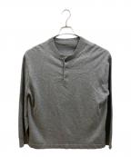 crepusculeクレプスキュール）の古着「ヘンリーネックカットソー」｜ネイビー