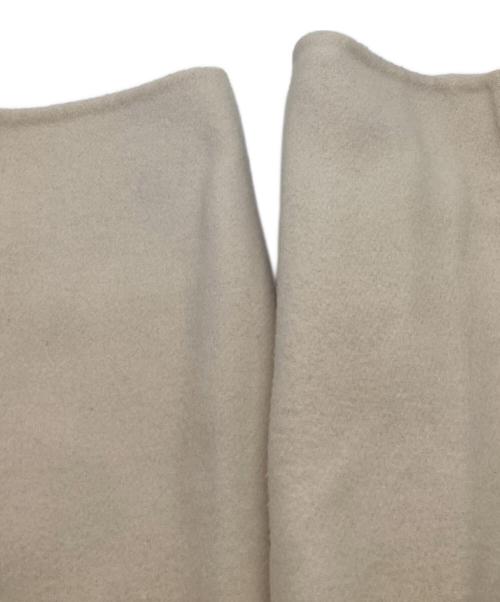 23区（ニジュウサンク）23区 (ニジュウサンク) ウールリバー ロングコート アイボリー サイズ:SIZE 38の古着・服飾アイテム