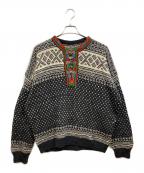 USEDユーズド）の古着「チロリアンニット」｜ブラック