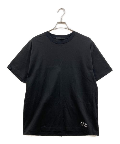 TATRAS（タトラス）TATRAS (タトラス) プリントTシャツ ブラック サイズ:Lの古着・服飾アイテム