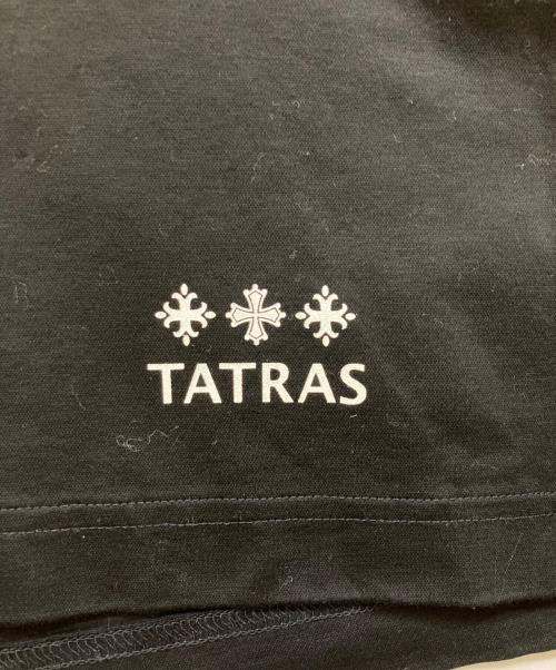 TATRAS（タトラス）TATRAS (タトラス) プリントTシャツ ブラック サイズ:Lの古着・服飾アイテム