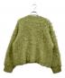 DRESSLAVE (ドレスレイブ) BLOOM loop yarn shaggy cardigan グリーン サイズ:SIZE 38：5000円