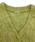 中古・古着 DRESSLAVE (ドレスレイブ) BLOOM loop yarn shaggy cardigan グリーン サイズ:SIZE 38：5000円