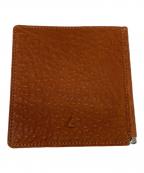 土屋鞄ツチヤカバン）の古着「マネークリップ」｜ブラウン