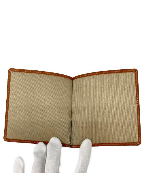 土屋鞄（ツチヤカバン）土屋鞄 (ツチヤカバン) マネークリップ ブラウンの古着・服飾アイテム