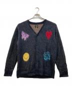 Needles×STUDIOUSニードルズ×ステュディオス）の古着「Mohair Cardigan」｜ブラック