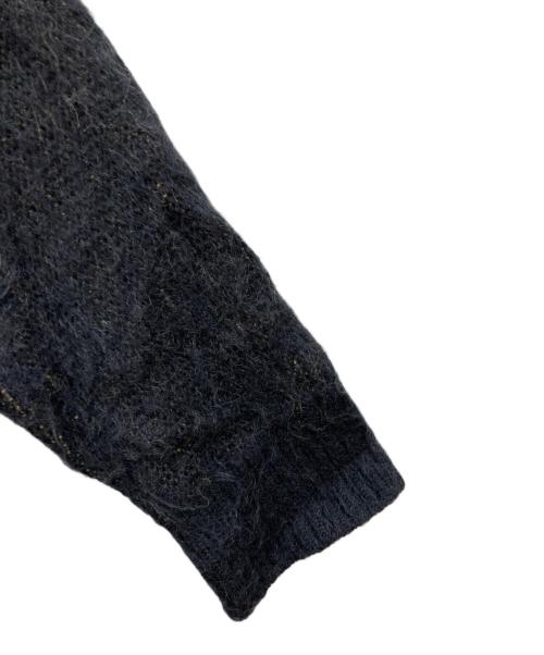 Needles（ニードルズ）Needles (ニードルズ) STUDIOUS (ステュディオス) Mohair Cardigan ブラック サイズ:Mの古着・服飾アイテム