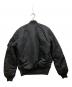 ALPHA (アルファ) MA-1 フライトジャケット ブラック サイズ:L：8000円