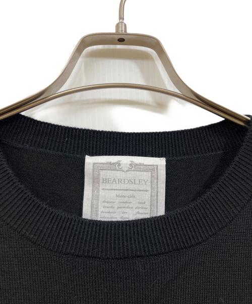 BEARDSLEY（ビアズリー）BEARDSLEY (ビアズリー) ニットドットマルワンピ ブラック サイズ:FREEの古着・服飾アイテム