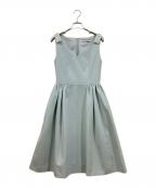 FOXEY NEWYORKフォクシーニューヨーク）の古着「ハートシェイプワンピース」｜スカイブルー