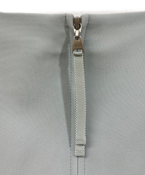 FOXEY NEWYORK（フォクシーニューヨーク）FOXEY NEWYORK (フォクシーニューヨーク) ハートシェイプワンピース スカイブルー サイズ:38の古着・服飾アイテム