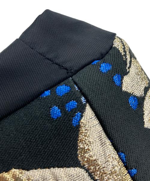 PRADA（プラダ）PRADA (プラダ) CLOQUET FLOWER JACKET ブラック サイズ:36の古着・服飾アイテム