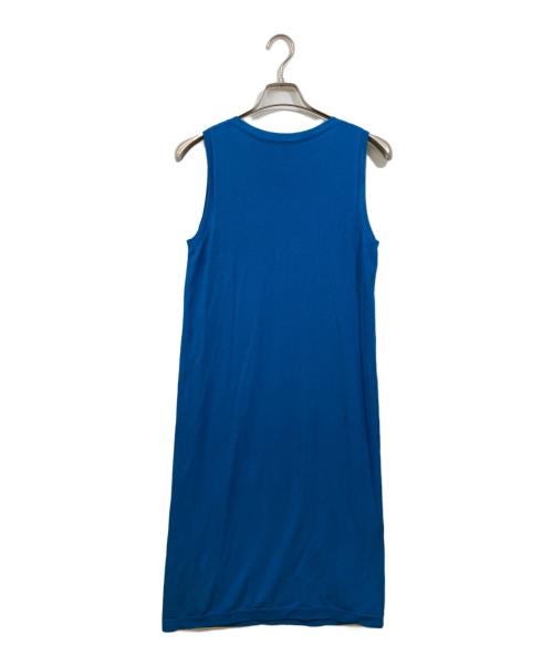 HERMES（エルメス）HERMES (エルメス) ノースリーブワンピース ブルー サイズ:36の古着・服飾アイテム
