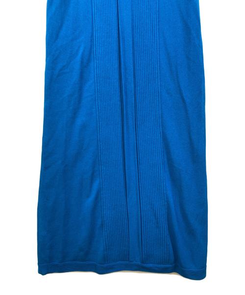 HERMES（エルメス）HERMES (エルメス) ノースリーブワンピース ブルー サイズ:36の古着・服飾アイテム