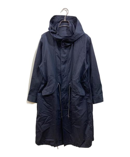 YLEVE（イレーヴ）YLEVE (イレーヴ) コットンモッズコート ネイビーの古着・服飾アイテム