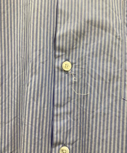 YLEVE（イレーヴ）YLEVE (イレーヴ) COTTON TYPEWRITER SHORT SH ブルー サイズ:Ｓの古着・服飾アイテム