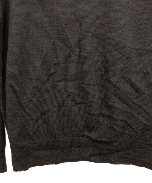 MHL（エムエイチエル）MHL (エムエイチエル) DRY WOOL LINENニット ブラック サイズ:SIZE Mの古着・服飾アイテム