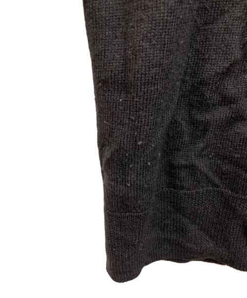 MHL（エムエイチエル）MHL (エムエイチエル) DRY WOOL LINENニット ブラック サイズ:SIZE Mの古着・服飾アイテム