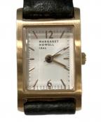 MARGARET HOWELL ideaマーガレット ハウエル アイディア）の古着「RECTANGULAR STRAP LIMITED EDITION」｜ホワイト