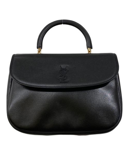 Yves Saint Laurent（イヴサンローラン）Yves Saint Laurent (イヴサンローラン) ハンドバッグ ブラックの古着・服飾アイテム