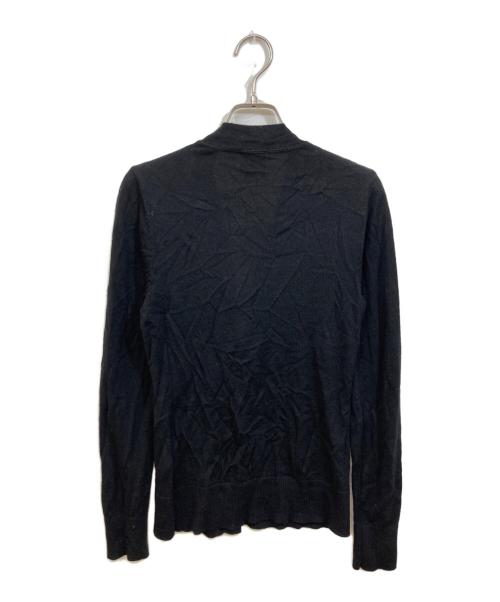 TORY BURCH（トリーバーチ）TORY BURCH (トリーバーチ) ロゴボタンウールカーディガン ブラック サイズ:XSの古着・服飾アイテム