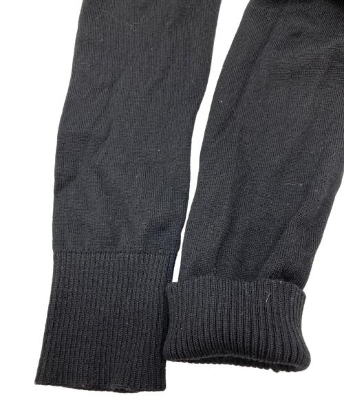 TORY BURCH（トリーバーチ）TORY BURCH (トリーバーチ) ロゴボタンウールカーディガン ブラック サイズ:XSの古着・服飾アイテム