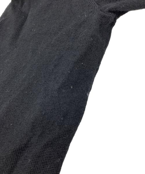 TORY BURCH（トリーバーチ）TORY BURCH (トリーバーチ) ロゴボタンウールカーディガン ブラック サイズ:XSの古着・服飾アイテム