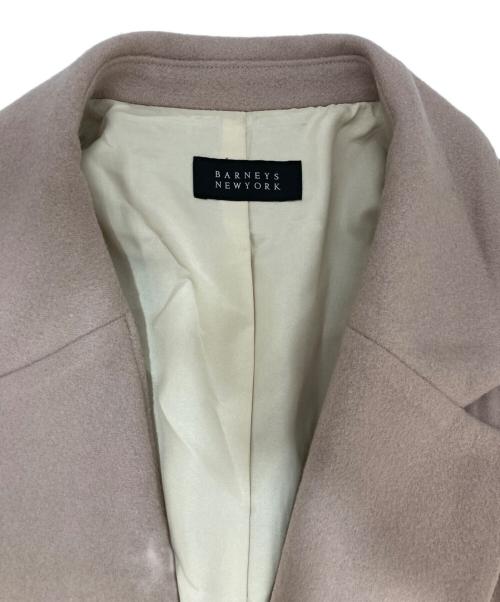 BARNEYS NEWYORK（バーニーズ・ニューヨーク）BARNEYS NEWYORK (バーニーズ・ニューヨーク) チェスターコート ピンク サイズ:SIZE Sの古着・服飾アイテム