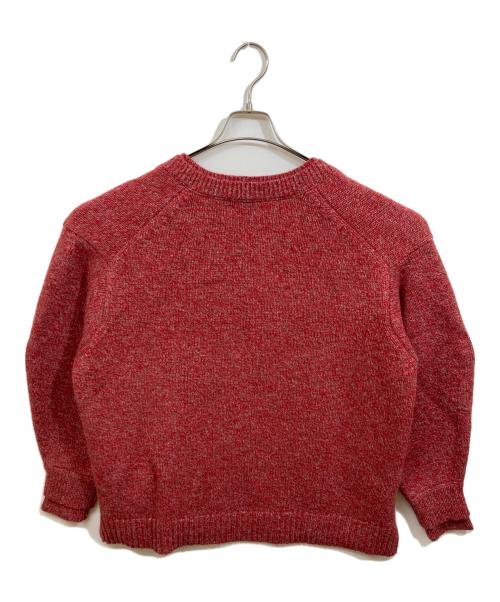 CLANE（クラネ）CLANE (クラネ) 2way ネック オーバー ニット トップス レッド サイズ:1の古着・服飾アイテム