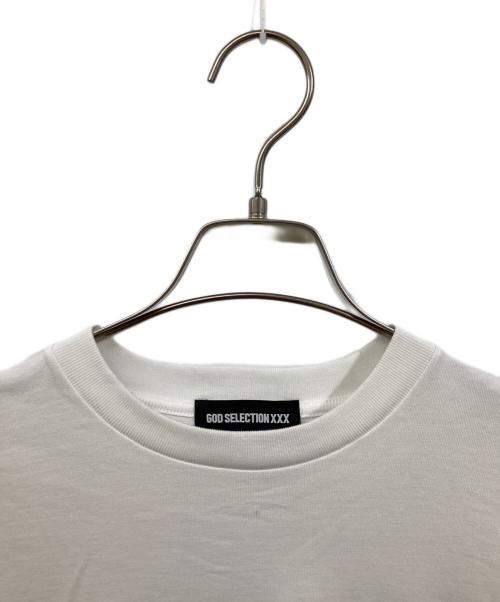 GOD SELECTION XXX（ゴッドセレクショントリプルエックス）GOD SELECTION XXX (ゴッドセレクショントリプルエックス) プリントTシャツ ホワイト サイズ:Sの古着・服飾アイテム