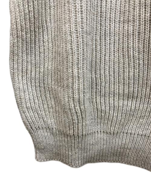 Black Sheep（ブラックシープ）Black Sheep (ブラックシープ) エルボーパッチニット グレー サイズ:SIZE Sの古着・服飾アイテム