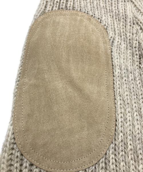 Black Sheep（ブラックシープ）Black Sheep (ブラックシープ) エルボーパッチニット グレー サイズ:SIZE Sの古着・服飾アイテム