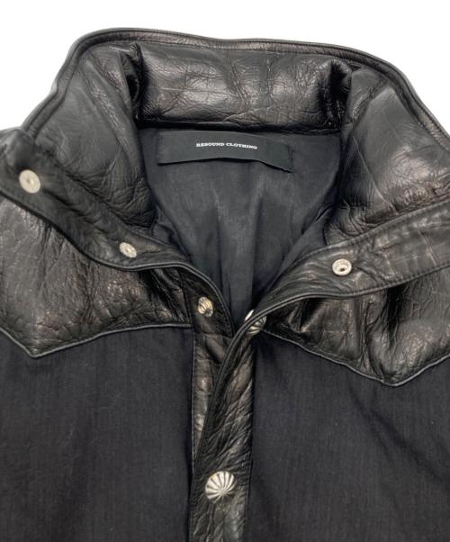 RESOUND CLOTHING（リサウンドクロージング）RESOUND CLOTHING (リサウンドクロージング) ROBERT DOWN JACKET ブラック サイズ:3の古着・服飾アイテム