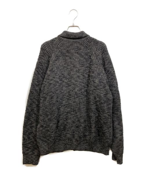 PUBLIC TOKYO（パブリックトウキョウ）PUBLIC TOKYO (パブリックトウキョウ) メランジポロカーディガン グレー サイズ:SIZE 2の古着・服飾アイテム