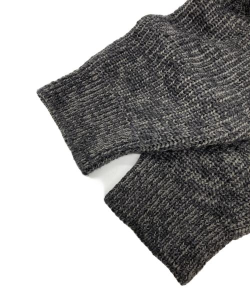 PUBLIC TOKYO（パブリックトウキョウ）PUBLIC TOKYO (パブリックトウキョウ) メランジポロカーディガン グレー サイズ:SIZE 2の古着・服飾アイテム