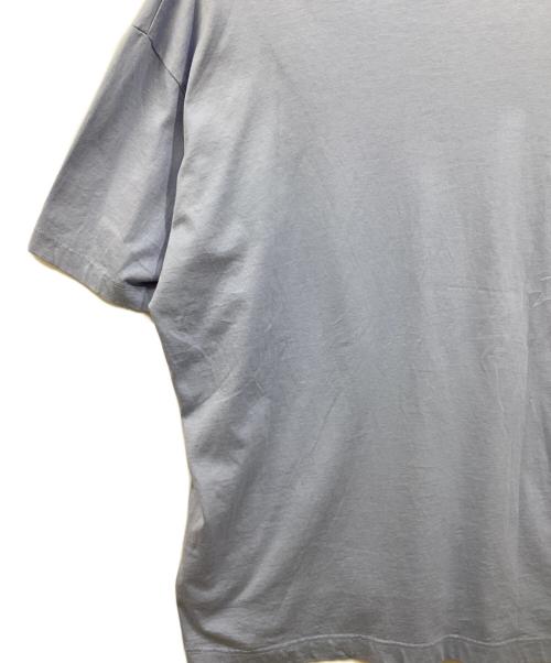 COMME des GARCONS SHIRT（コムデギャルソンシャツ）COMME des GARCONS SHIRT (コムデギャルソンシャツ) Cotton Jersey Plain CDG SHIRT Black Logo at Front S/S TEE スカイブルー サイズ:Sの古着・服飾アイテム