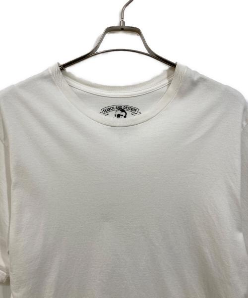 Hysteric Glamour（ヒステリックグラマー）Hysteric Glamour (ヒステリックグラマー) CIRCLE HEAD Tシャツ ホワイト サイズ:Lの古着・服飾アイテム