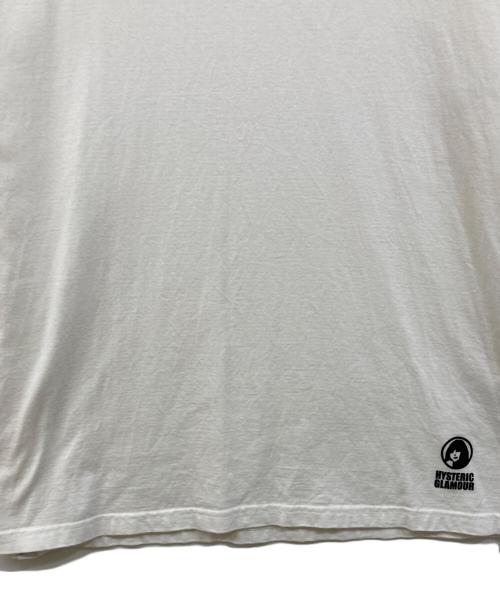 Hysteric Glamour（ヒステリックグラマー）Hysteric Glamour (ヒステリックグラマー) CIRCLE HEAD Tシャツ ホワイト サイズ:Lの古着・服飾アイテム