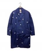 nick gearニックギア）の古着「Flower Work coat」｜ネイビー
