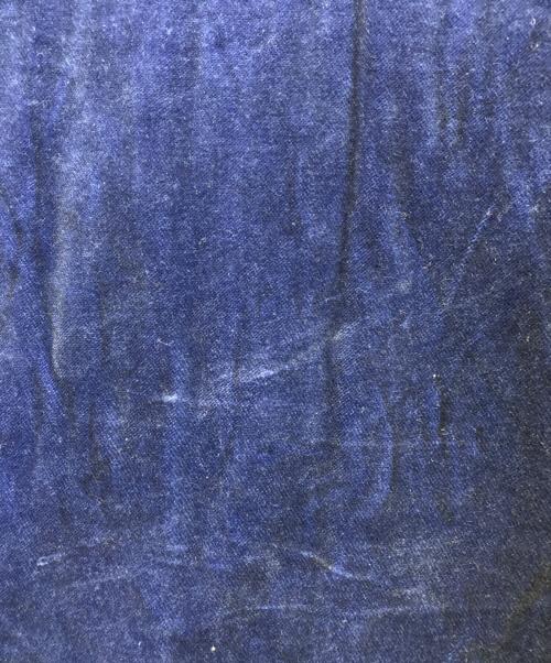 ANCELLM（アンセルム）ANCELLM (アンセルム) C/VELVET ZIPUP JACKET ネイビー サイズ:3の古着・服飾アイテム