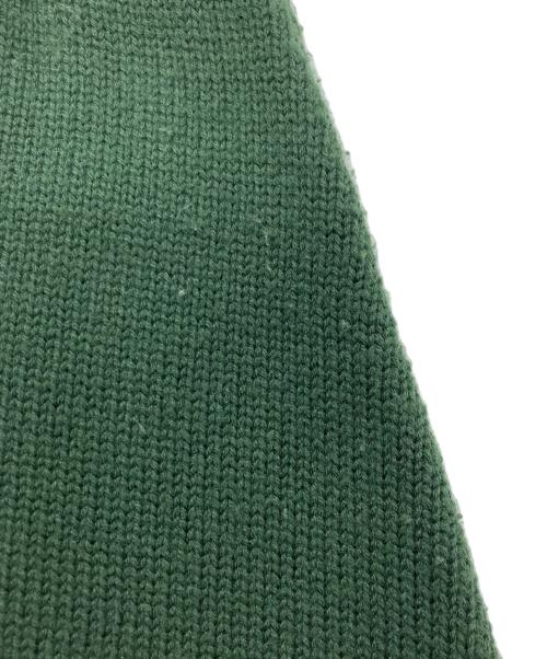 RICE NINE TEN（ライスナインテン）RICE NINE TEN (ライスナインテン) Knitted Zip Track Jacket グリーン サイズ:1の古着・服飾アイテム