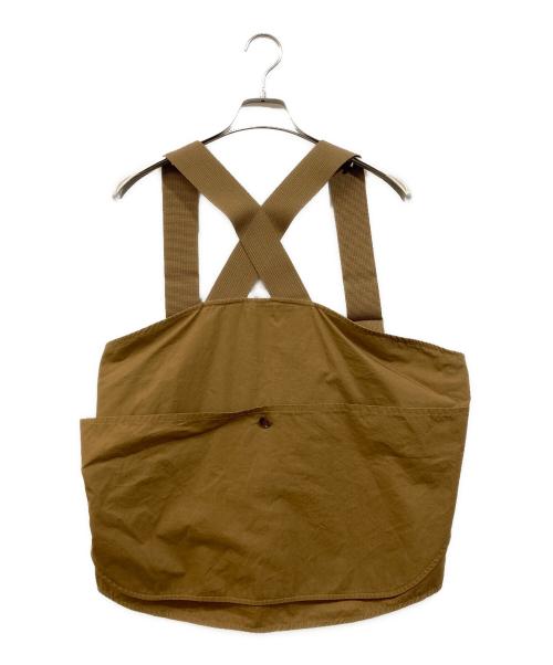 UNDECORATED（アンデコレイテッド）UNDECORATED (アンデコレイテッド) クールクラッシュハンティングベスト ブラウン サイズ:2の古着・服飾アイテム