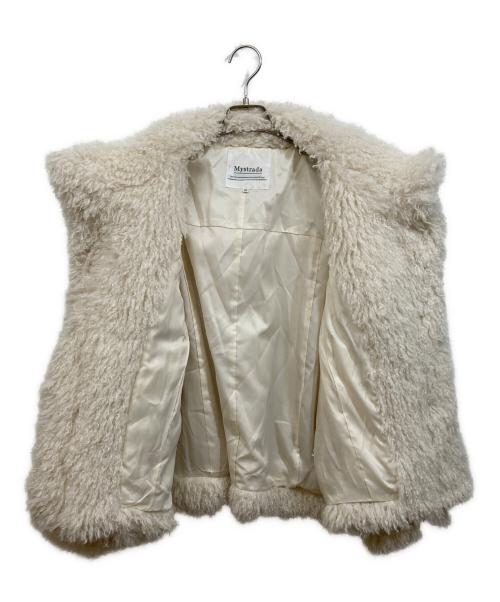 Mystrada（マイストラーダ）Mystrada (マイストラーダ) エコファージャケット ホワイト サイズ:SIZE Mの古着・服飾アイテム